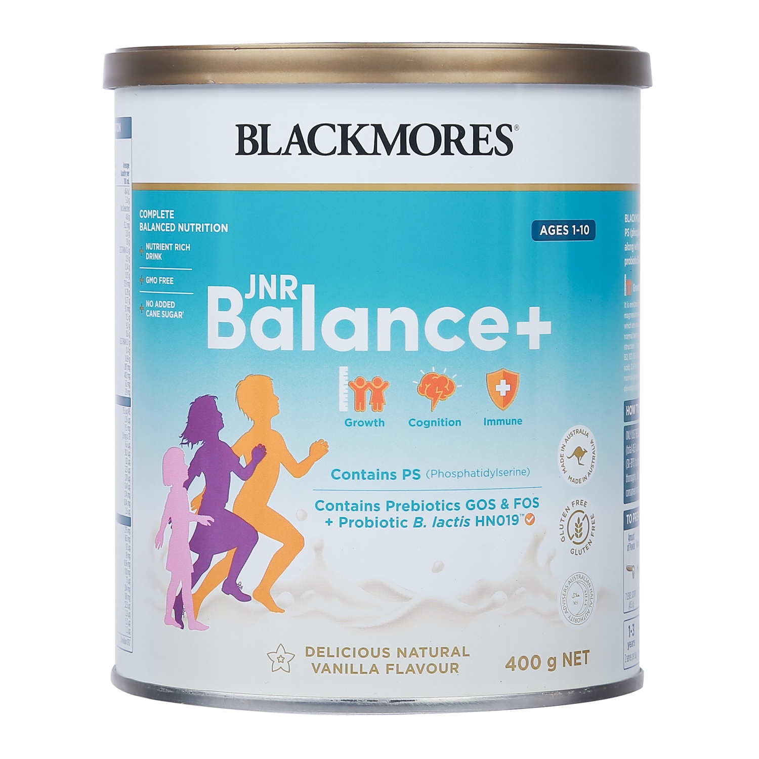 Sữa Blackmores JNR Balance 400g dành cho bé từ 1-10 tuổi hình 1