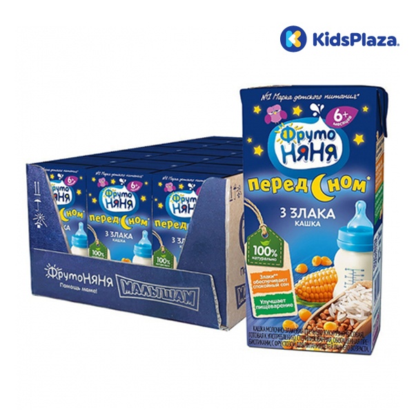 Sữa đêm ngũ cốc Fruto Nyanya (200ml) 6M+ hình 3