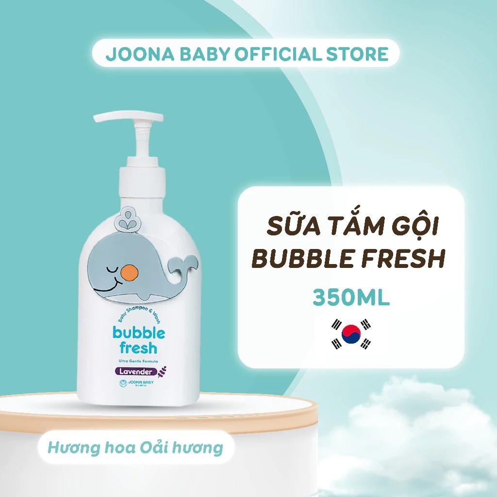 Sữa tắm gội Bubble Fresh hương Lavender 350ml hình 2