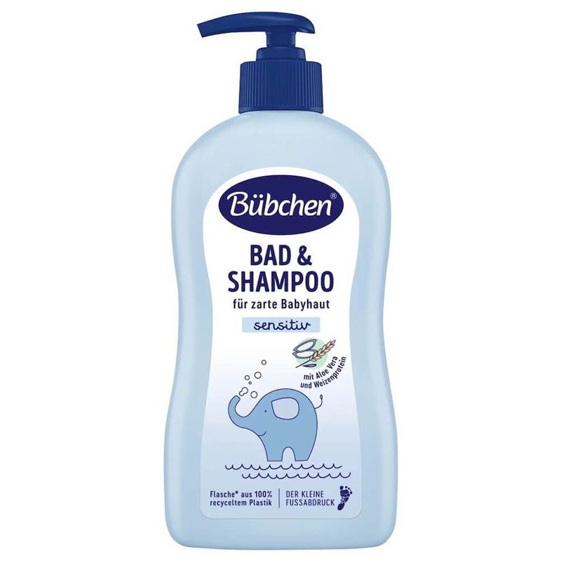 Sữa tắm gội Bubchen Bad & Shampoo 400ml 0M+ hình 1