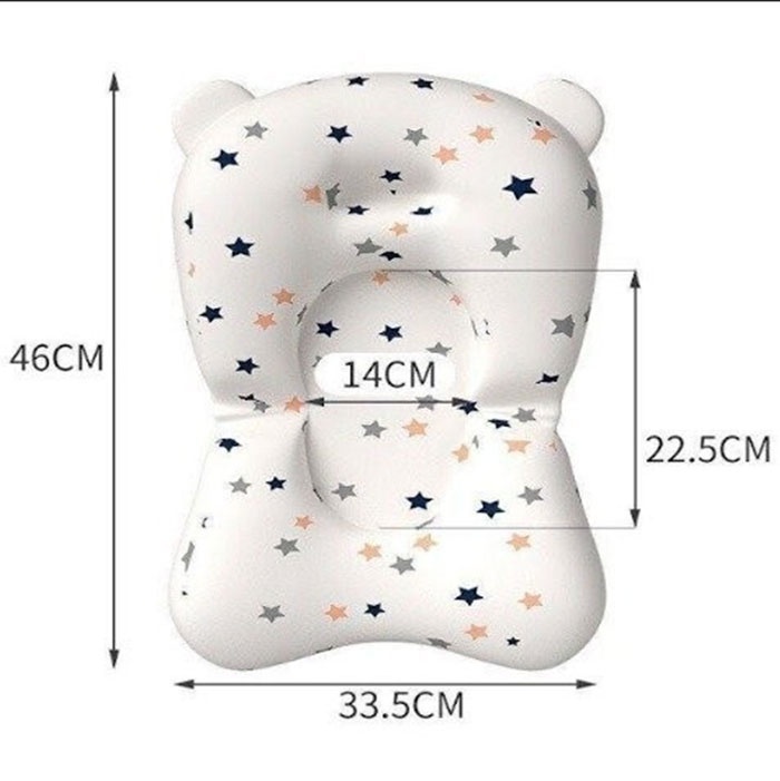 Thau tắm gấp gọn kèm phao có nhiệt kế