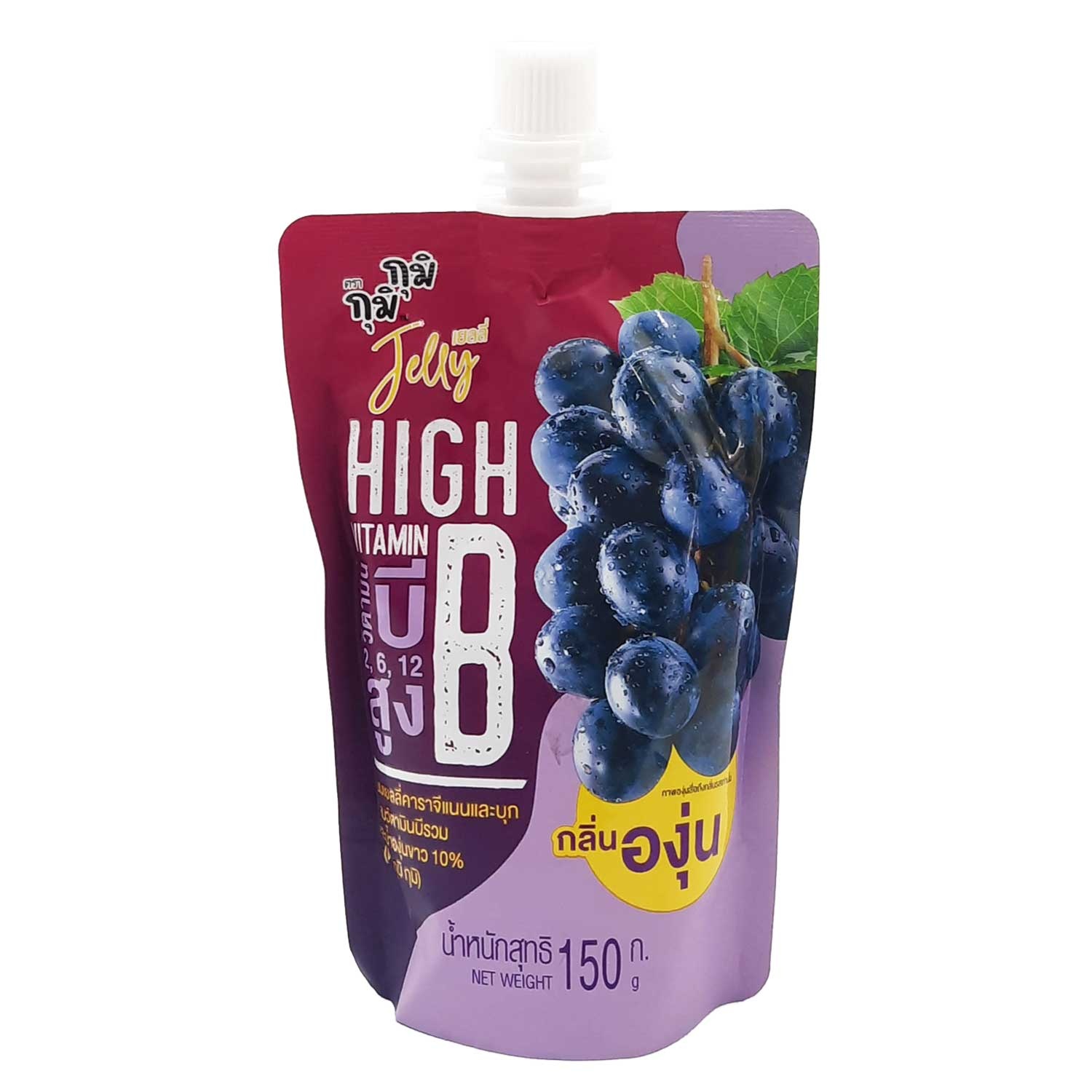 Nước thạch Jelly Gumi Gumi Vitamin B vị nho 150g hình 1