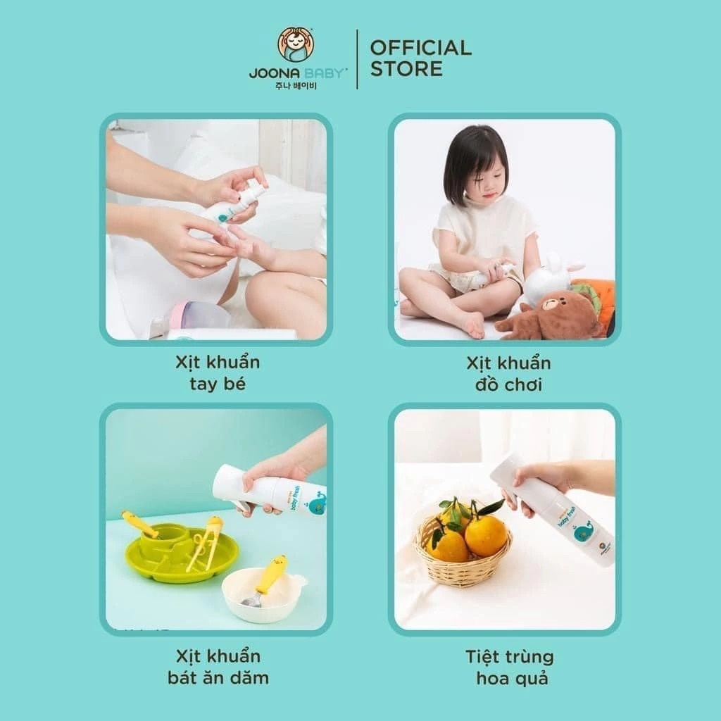 Xịt diệt khuẩn khử mùi Baby Fresh 300ml