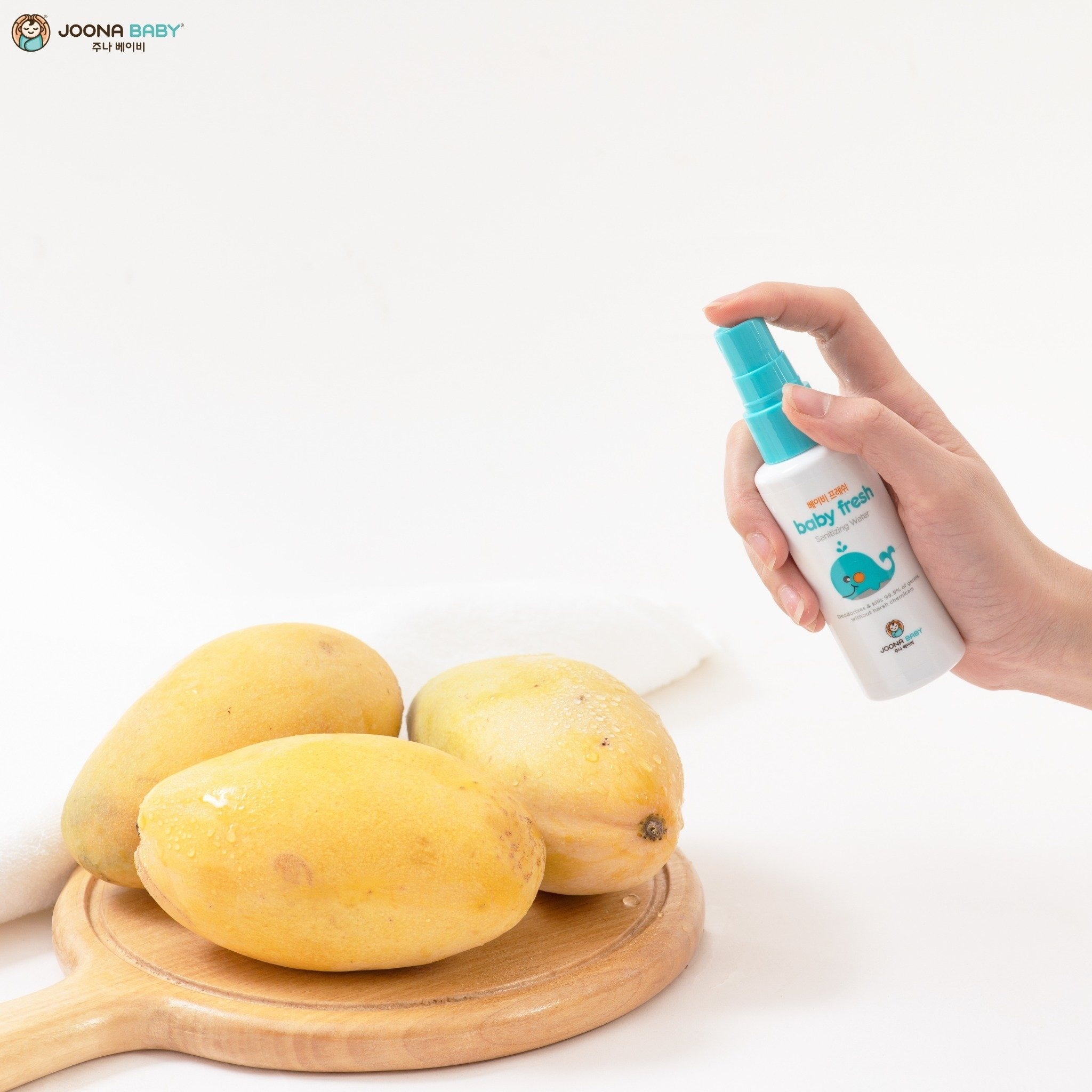 Xịt diệt khuẩn khử mùi Baby Fresh 60ml hình 2