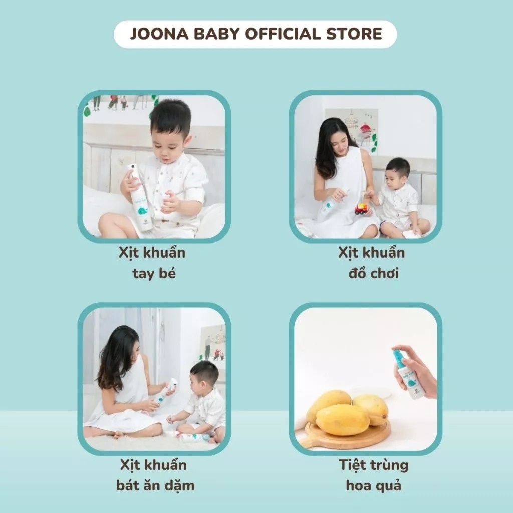 Xịt diệt khuẩn khử mùi Baby Fresh 60ml hình 3