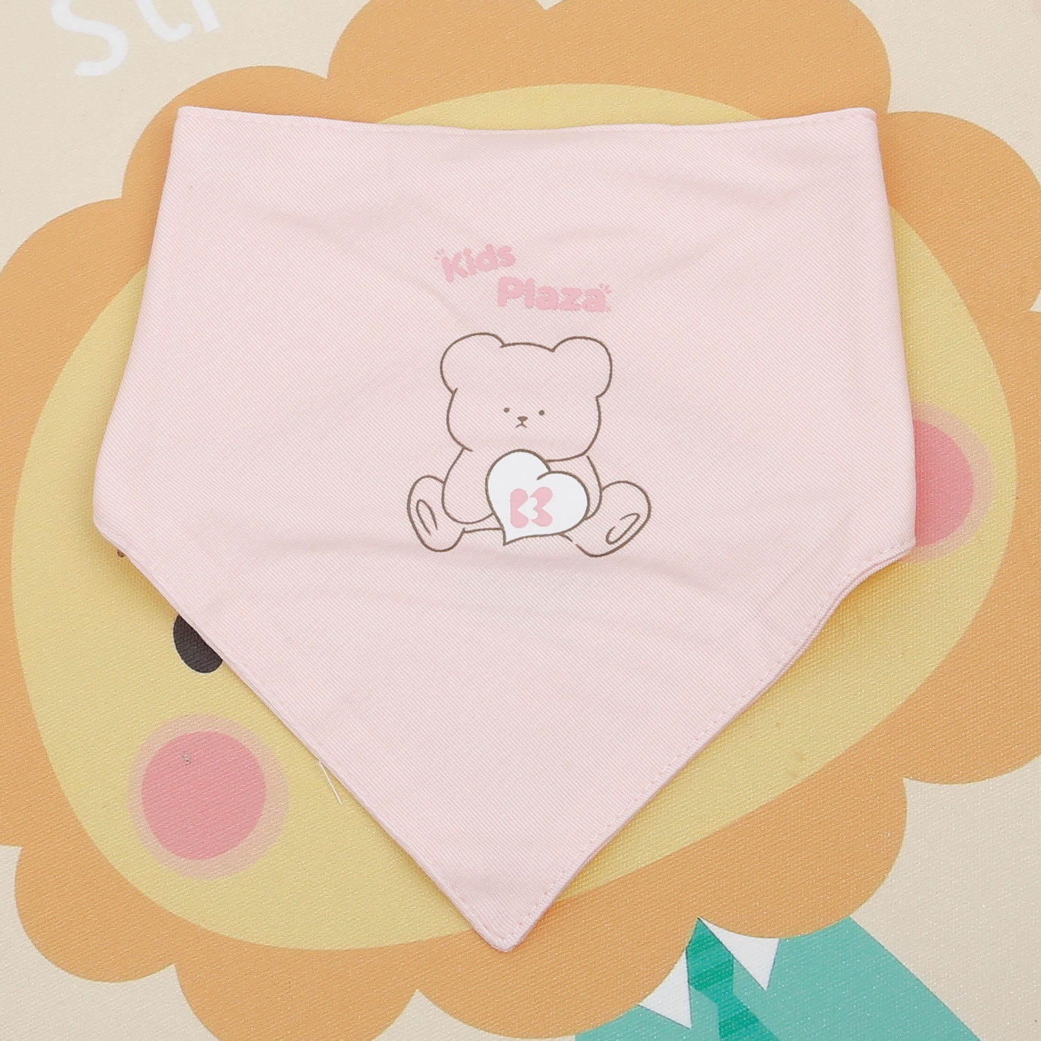 Set 2 yếm tam giác cho bé KidsPlaza Otis ND24H (Hồng) hình 3