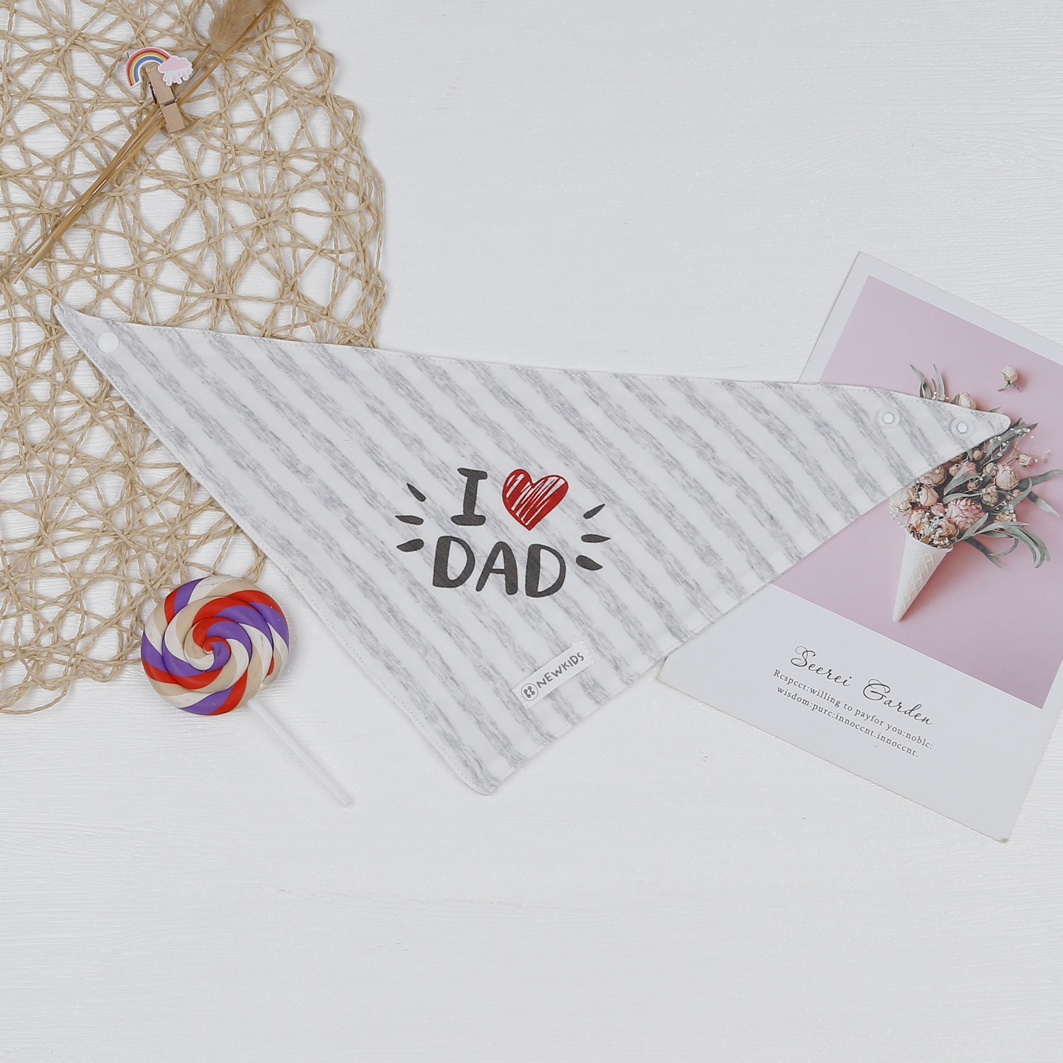  Yếm tam giác Otis KidsPlaza  ND23H (Kẻ ghi) hình 1